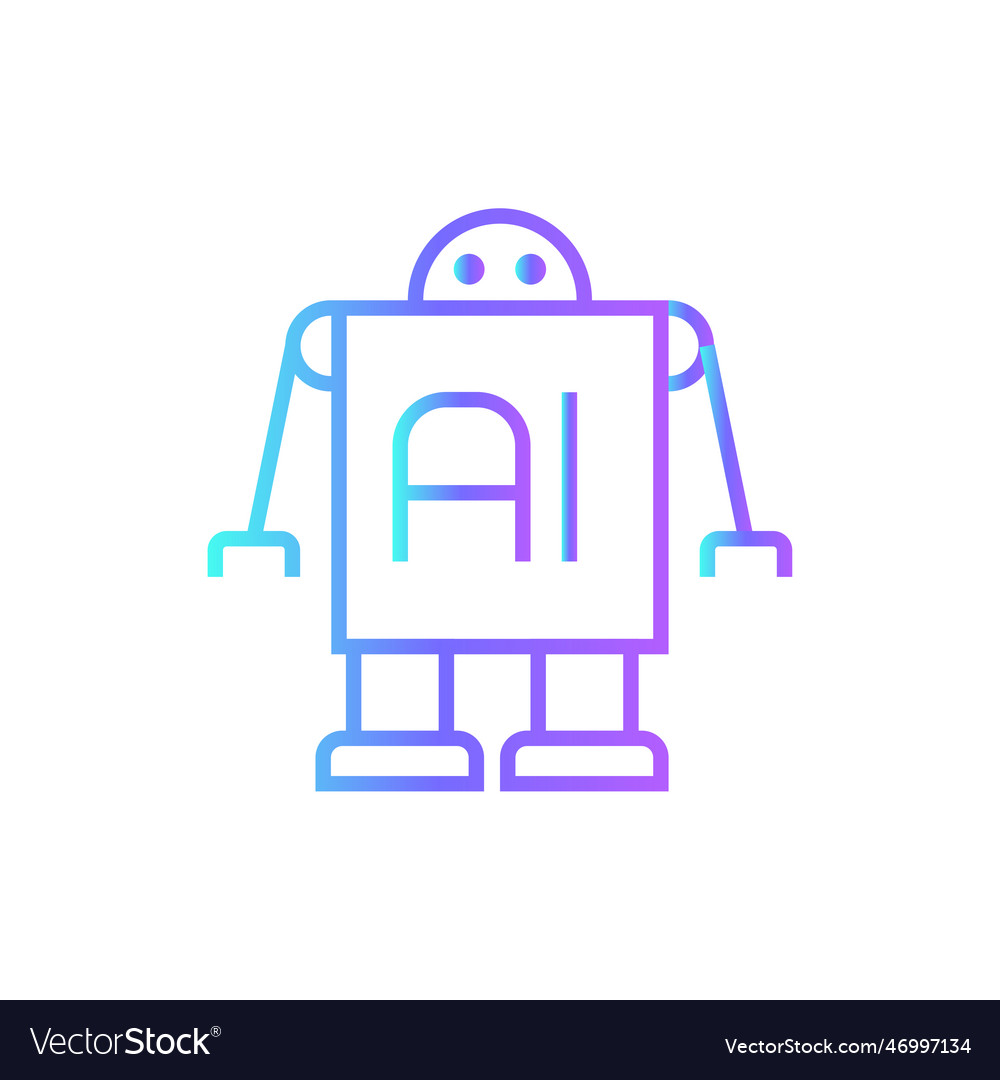 Brain digital machine robot science technology Vector Image Brain digital machine robot science technology
