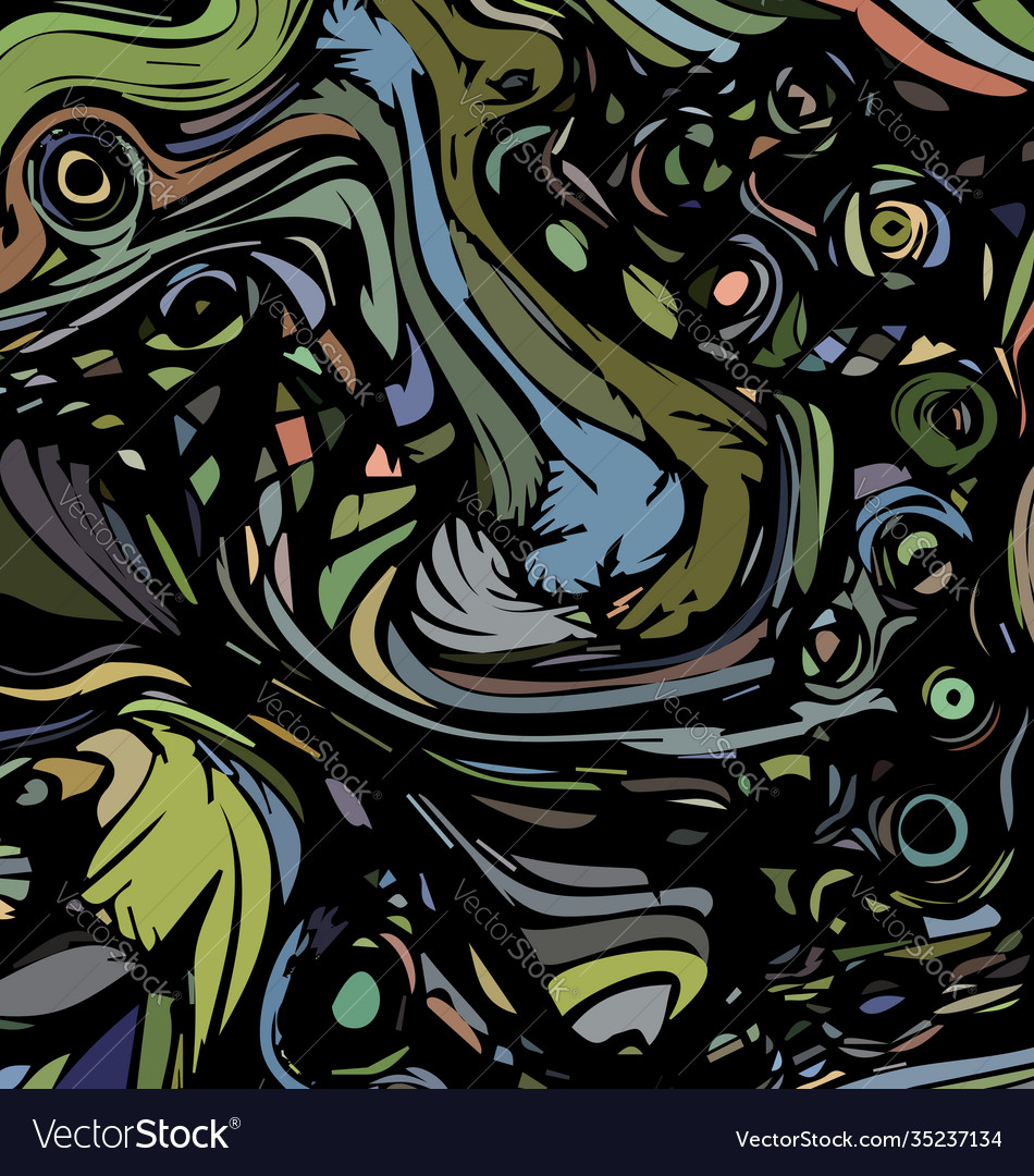 Colored background image abstract fright