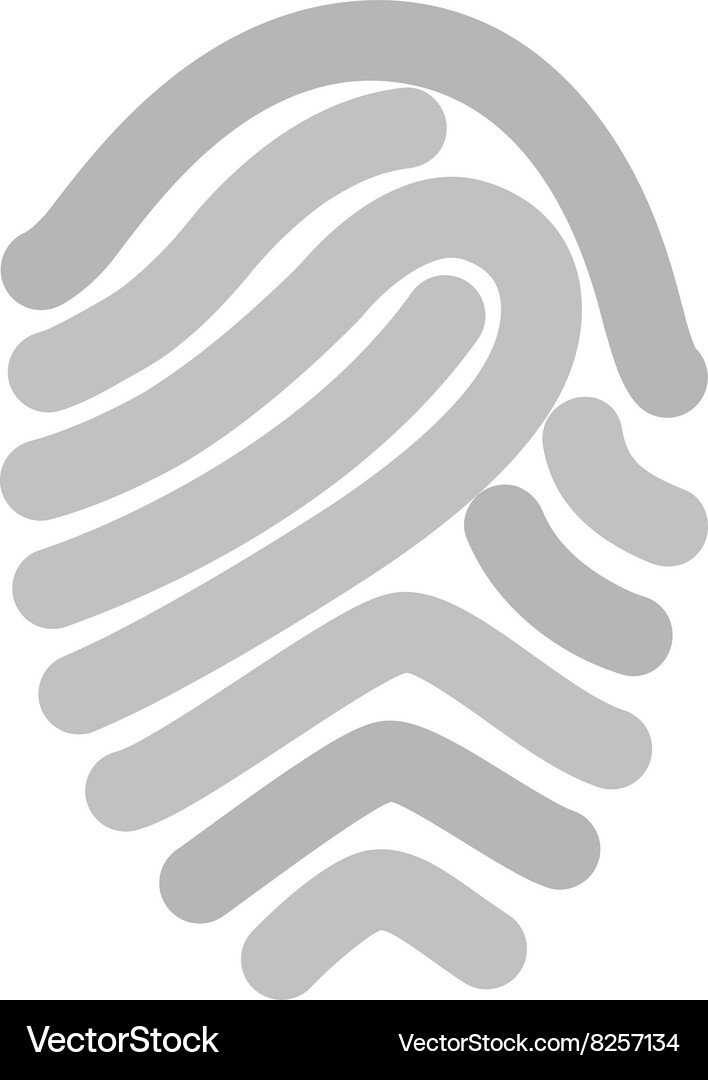 Fingerprint Royalty Free Vector Image - VectorStock