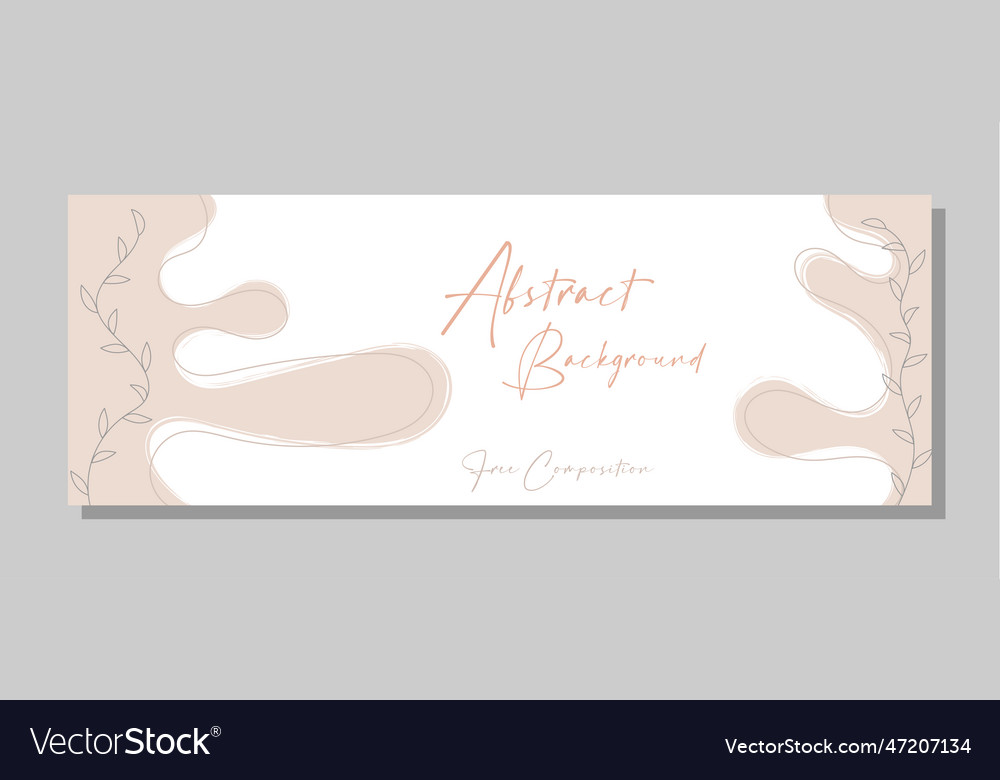 Handmade background layout with arbitrary shapes vector image Handmade background layout with arbitrary shapes