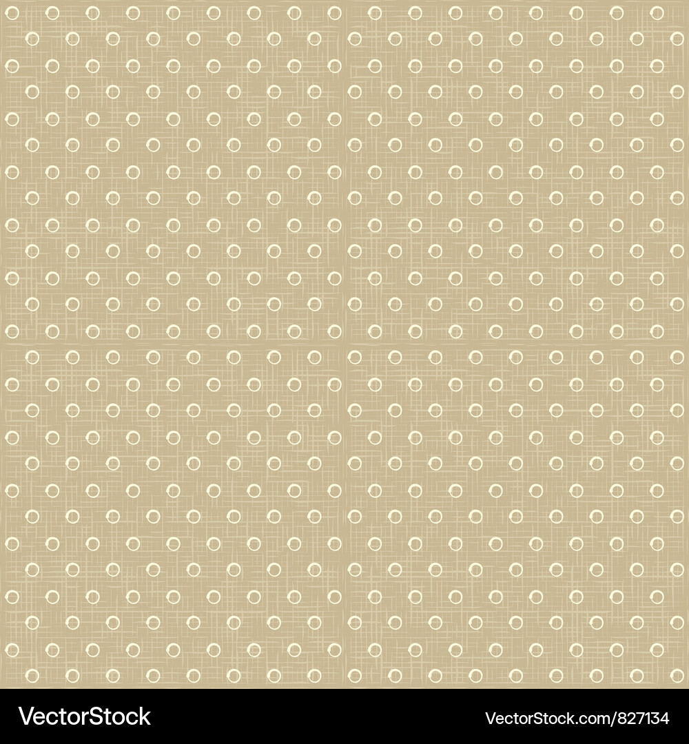 Seamless polka dots pattern Royalty Free Vector Image