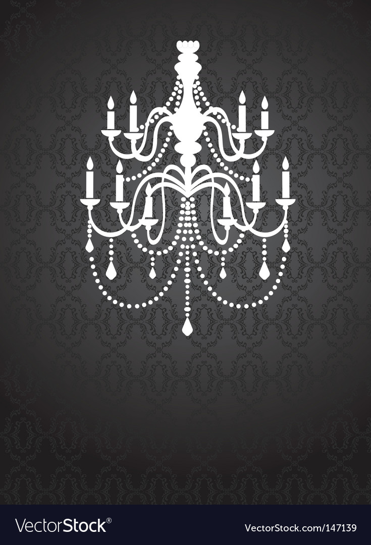 Chandelier Royalty Free Vector Image - VectorStock