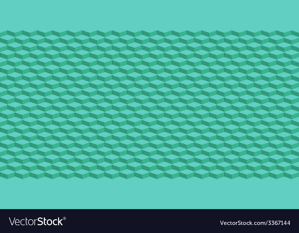 Abstract parallelepiped pattern
