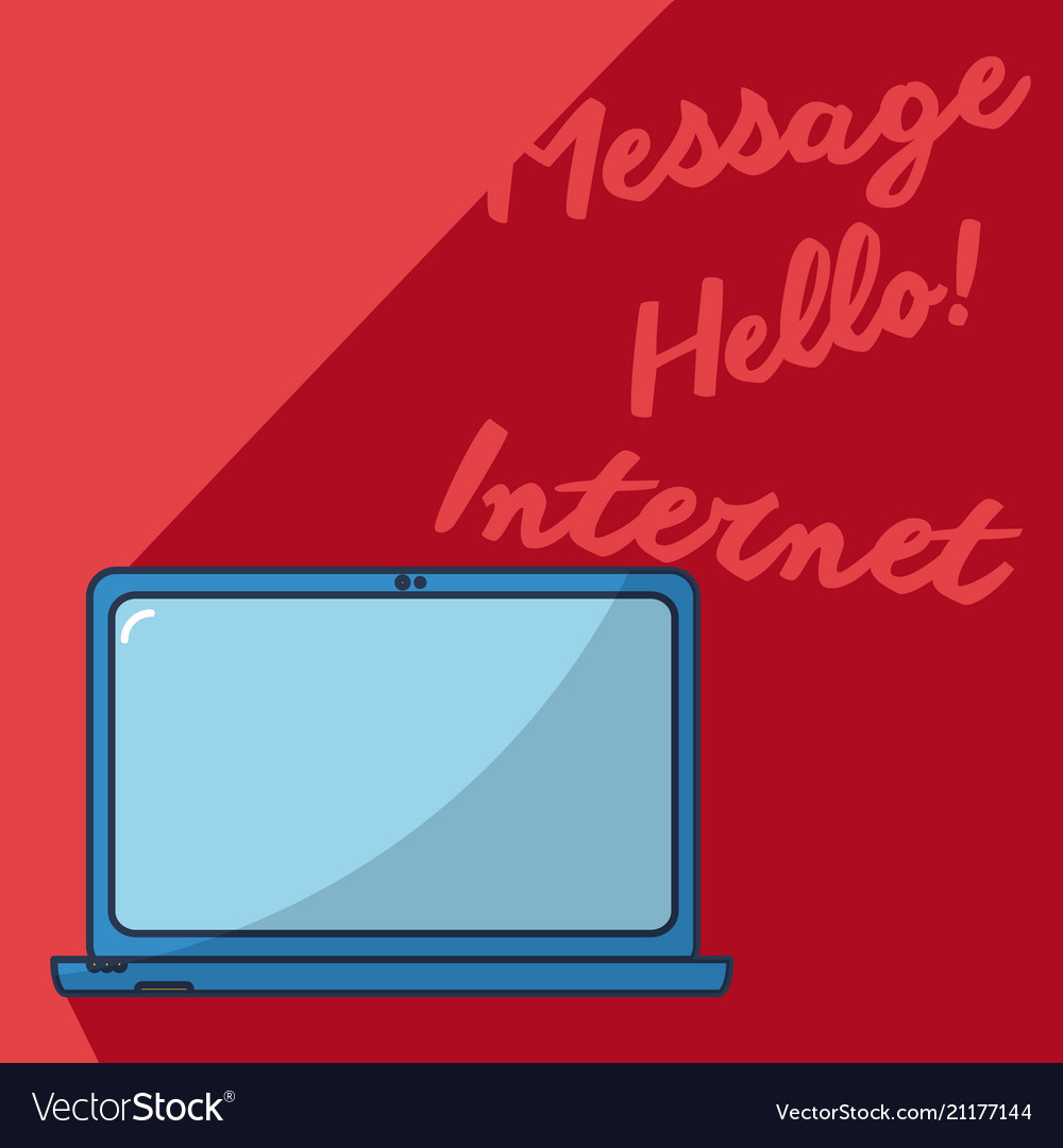 Hello internet and message