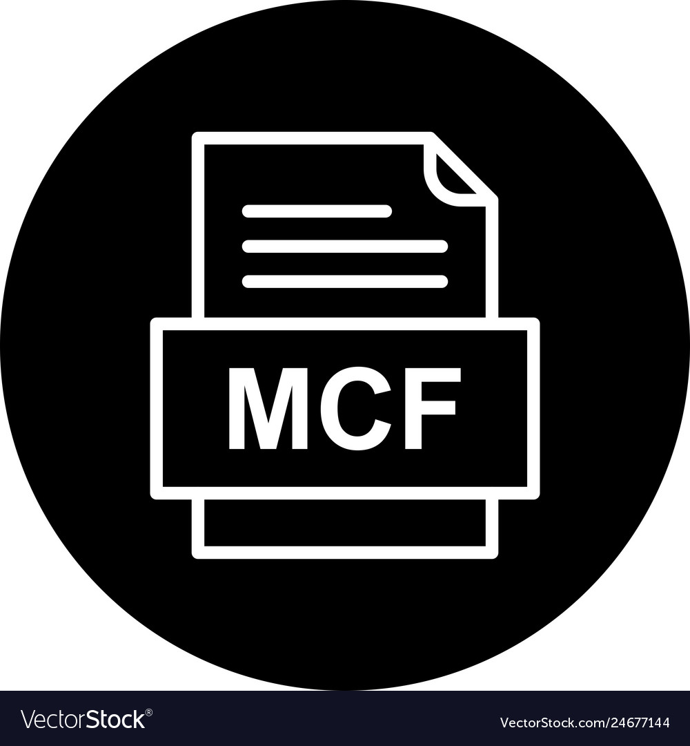 Mcf file document icon