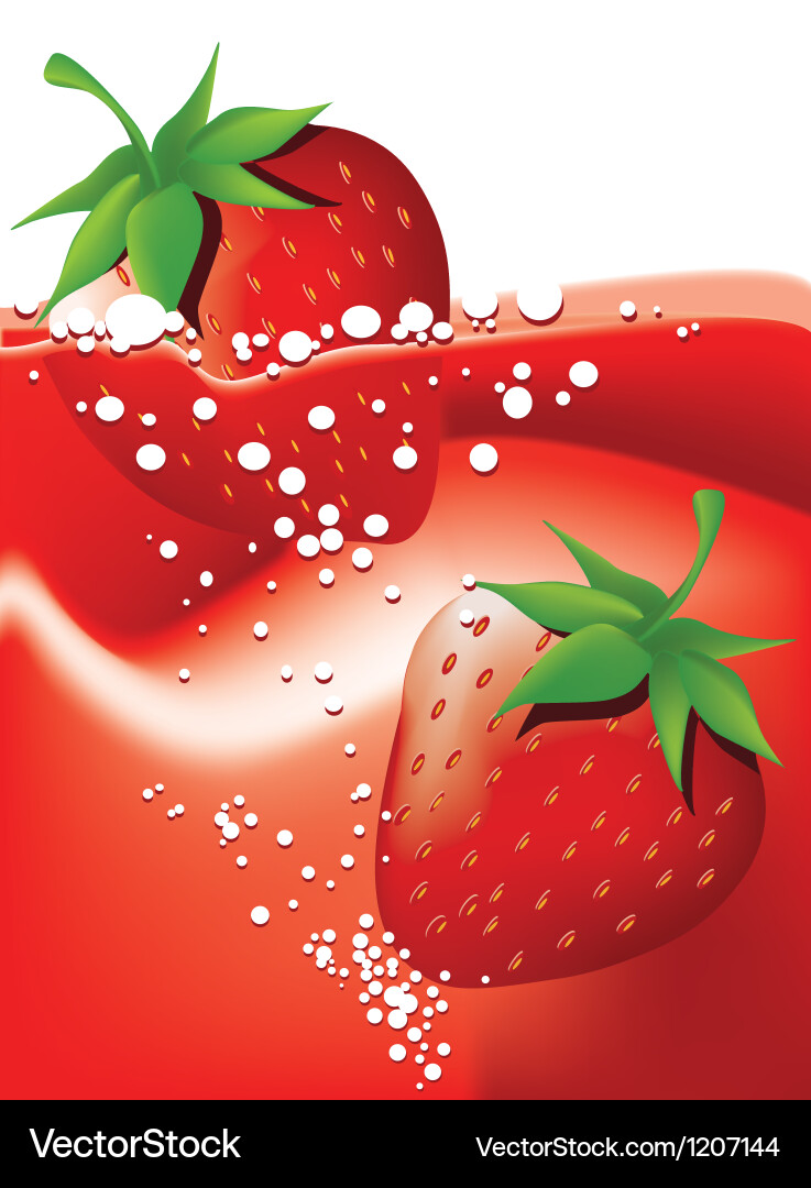 Strawberries Royalty Free Vector Image - VectorStock