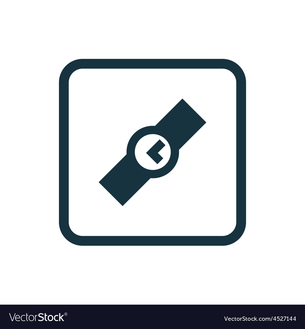 Time icon rounded squares button