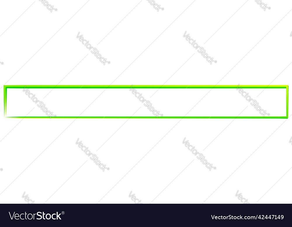 Random square contour frame border element vector image Random square contour frame border element