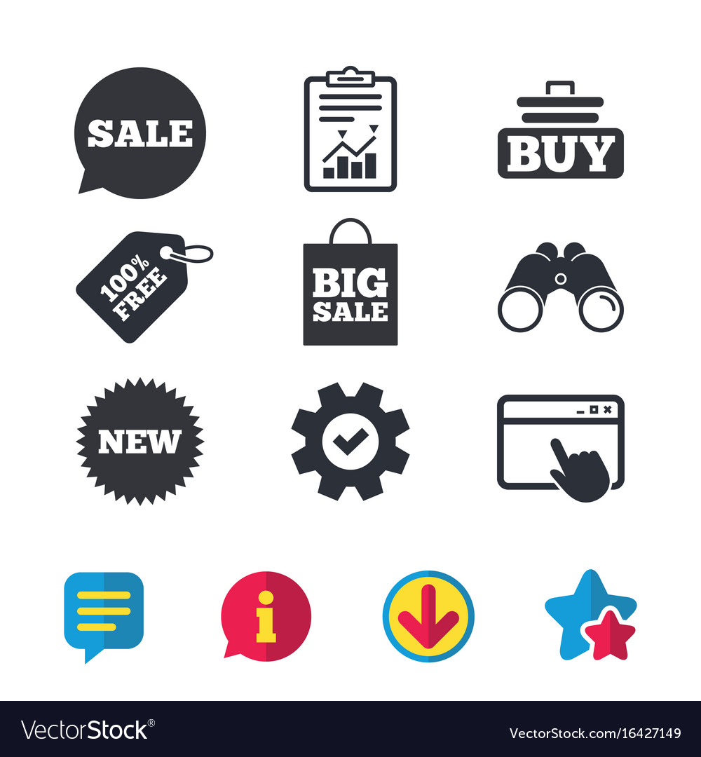 Sale speech bubble icon buy cart symbol