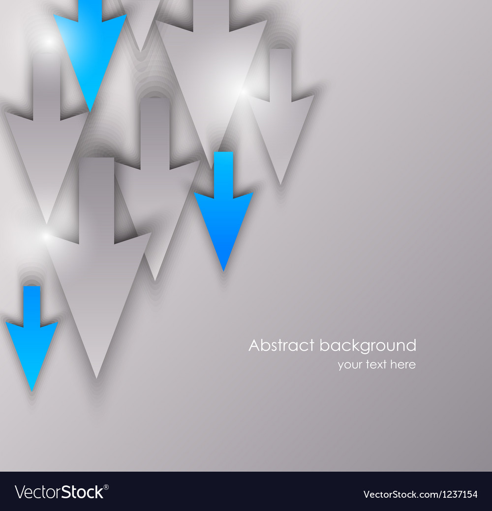 Abstract background with arrows
