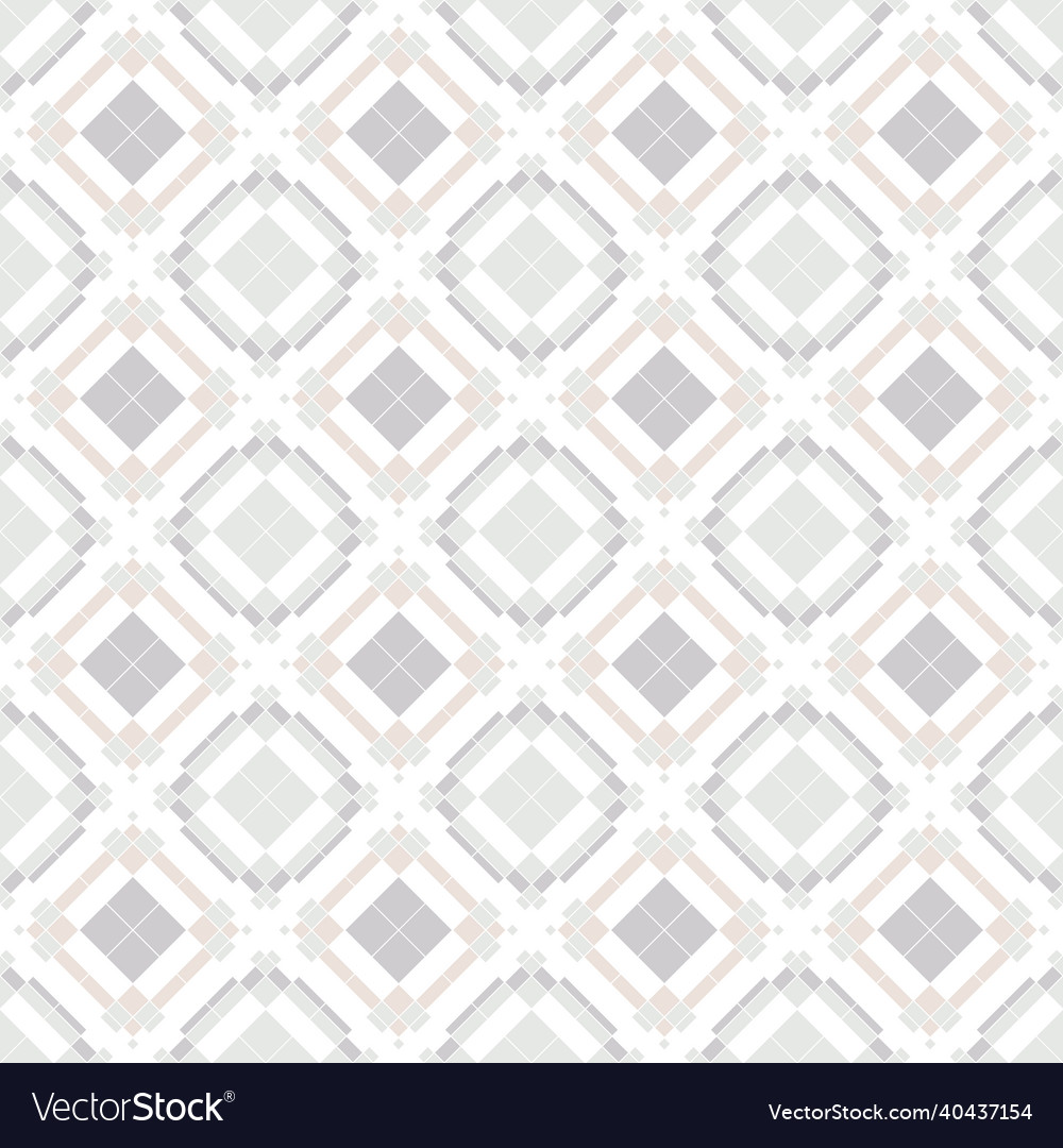 An abstract seamless pattern of geometric shapes vector image An abstract seamless pattern of geometric shapes