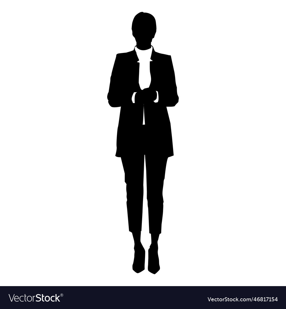 Geschäftsfrau Silhouette