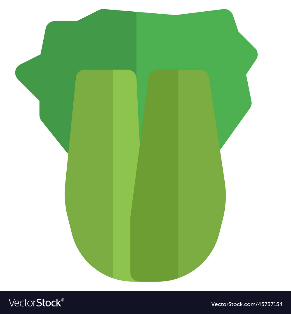 Fresh celery stalks with leaves Royalty Free Vector Image