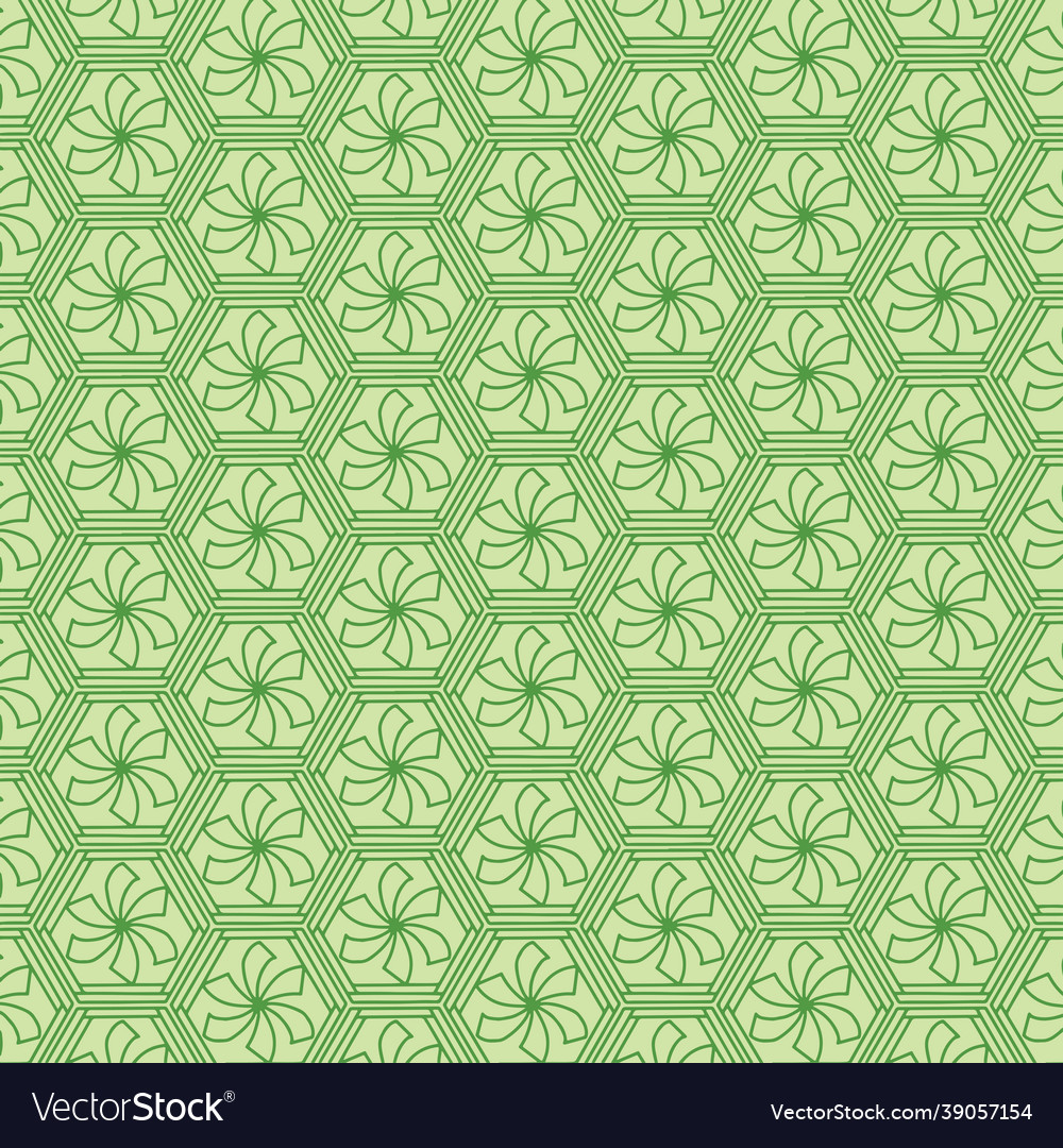 Green abstract line background pattern