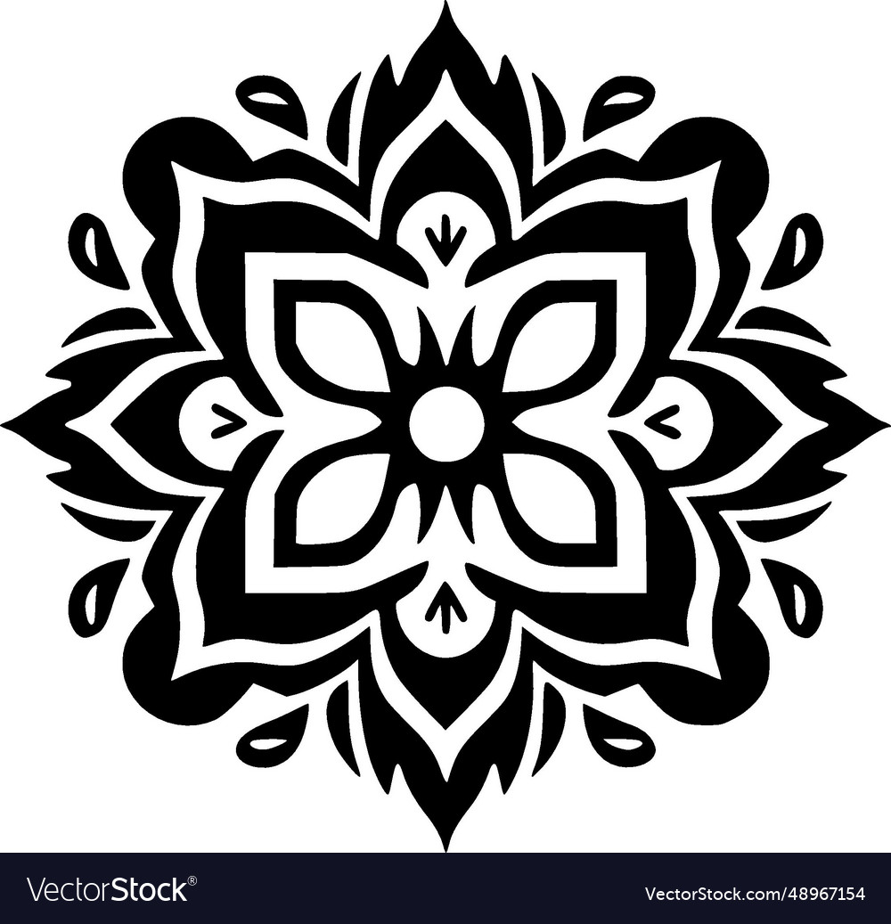 Mandala - high quality logo ideal for t-shirt