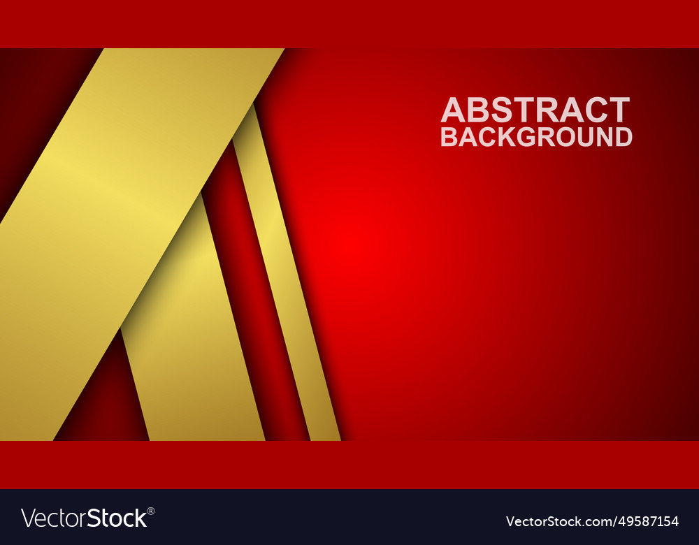 Overlapping layers with glowing gold lines