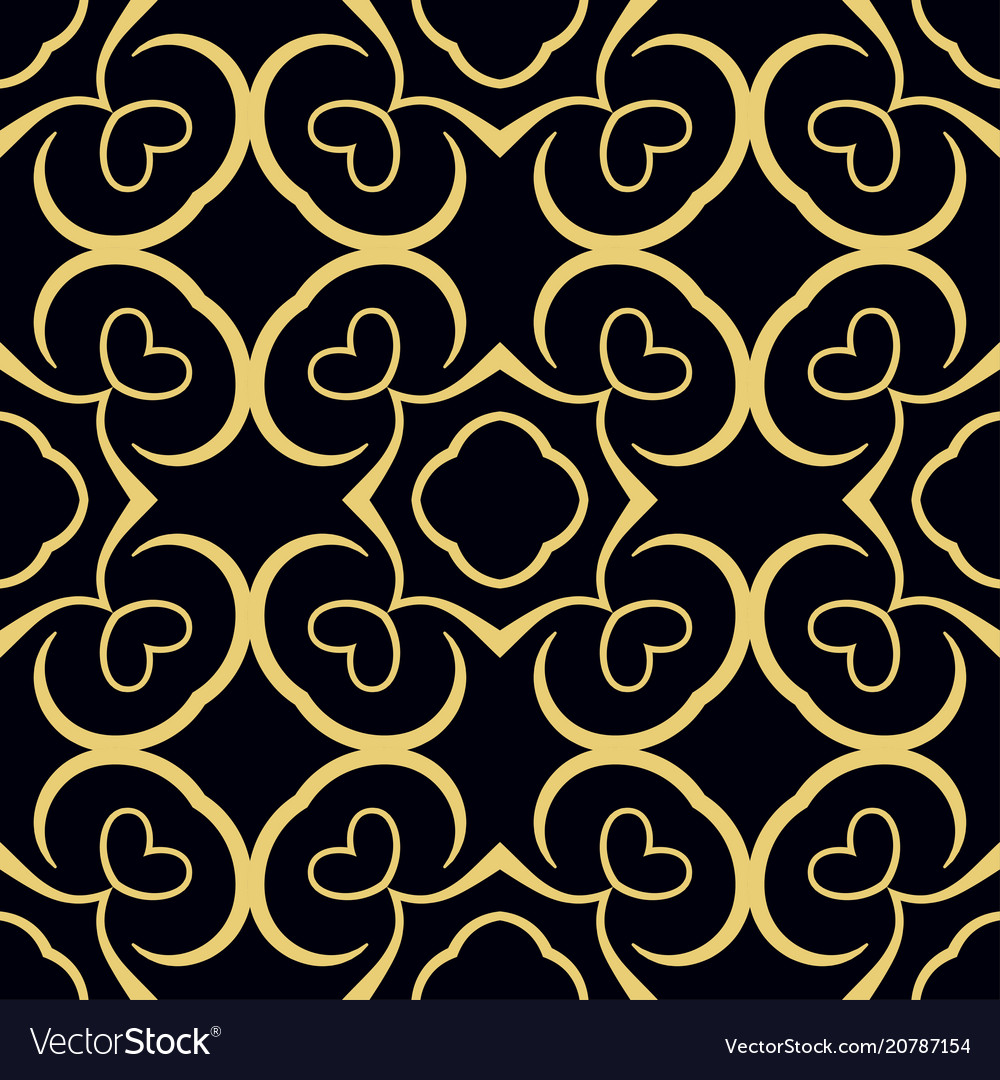 Retro seamless pattern Vector Image Retro seamless pattern