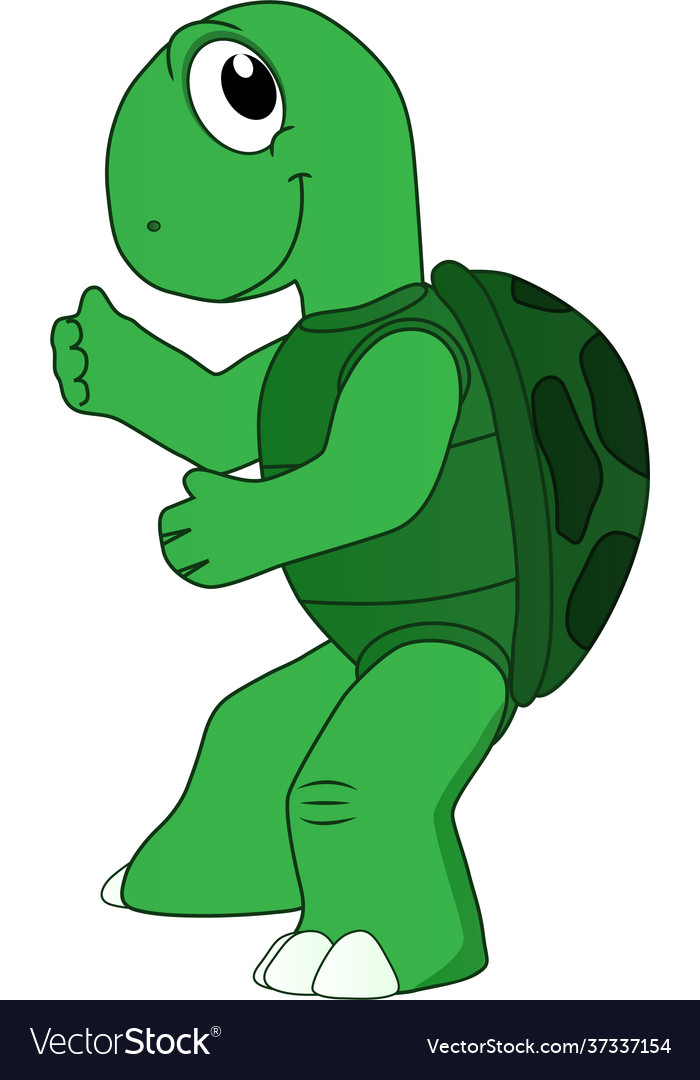 Smiling Turtle Dancing