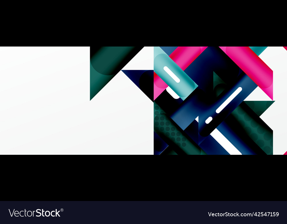 Background color abstract overlapping stripes vector image Background color abstract overlapping stripes
