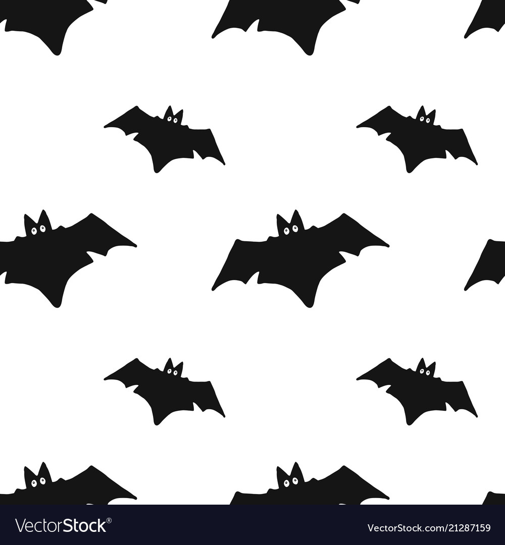 Bat seamless pattern