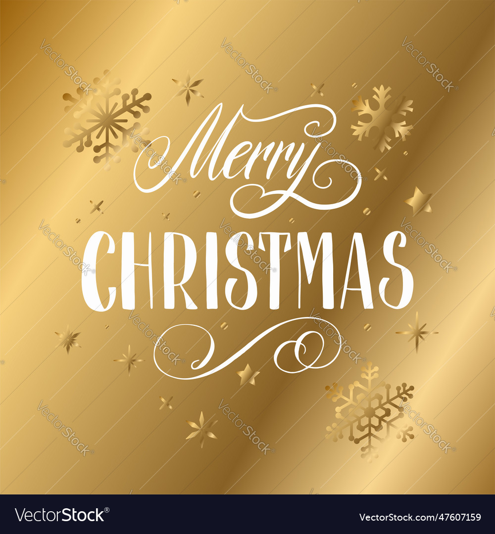 Handwritten christmas greetings modern Royalty Free Vector