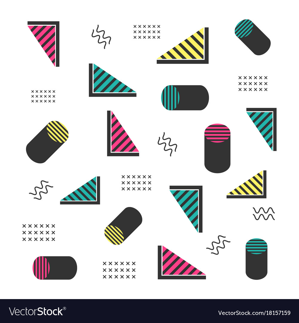 Minimal hipster pattern