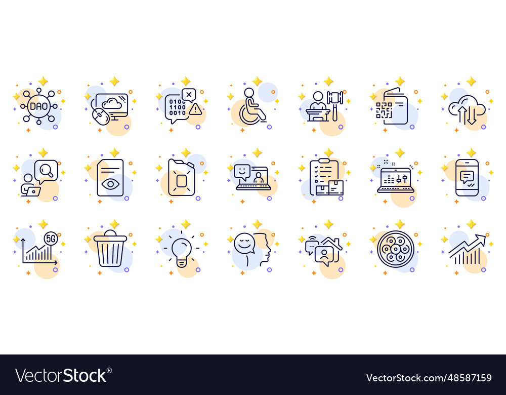 Outline set of inventory checklist view document