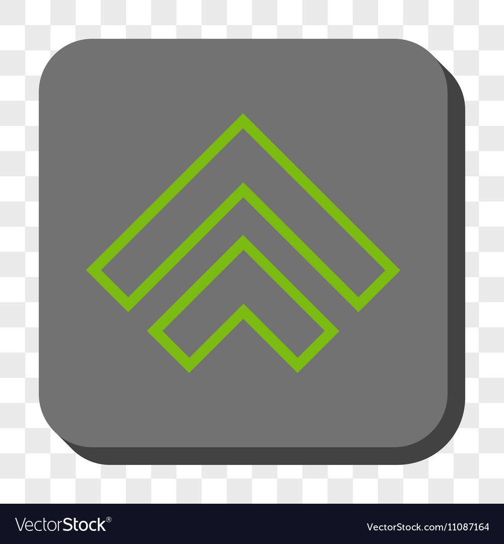 Direction up rounded square button