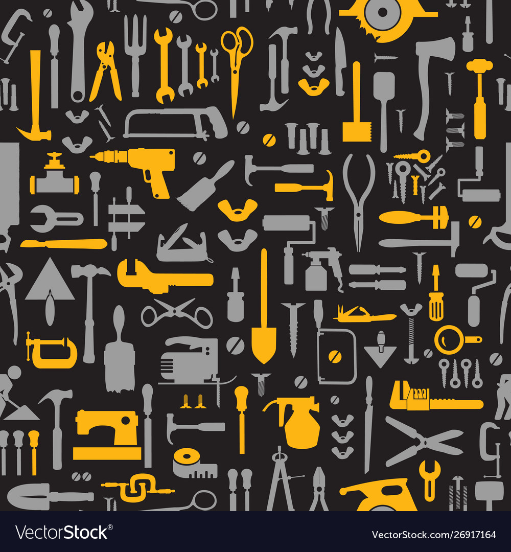 Pattern seamless industrial Royalty Free Vector Image