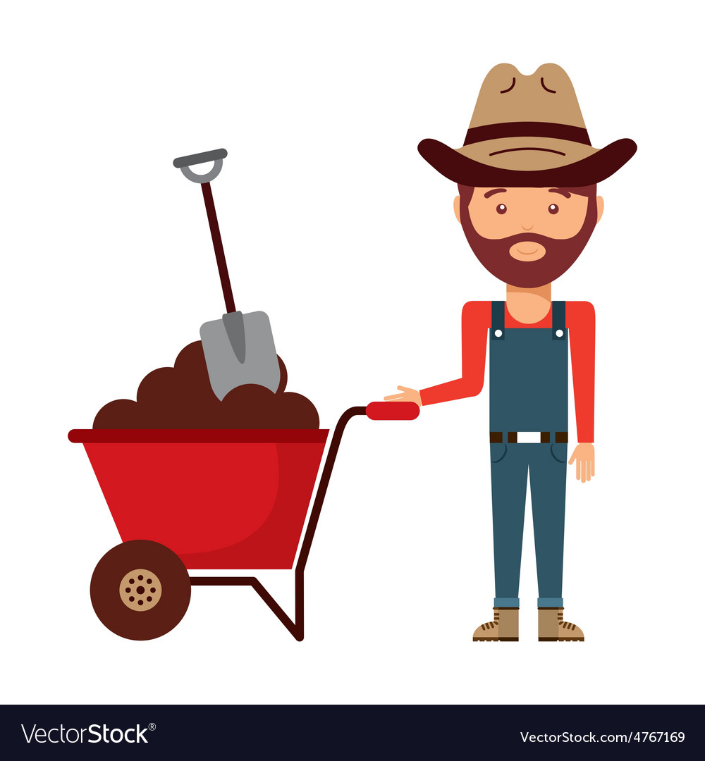 Farm concept Royalty Free Vector Image - VectorStock