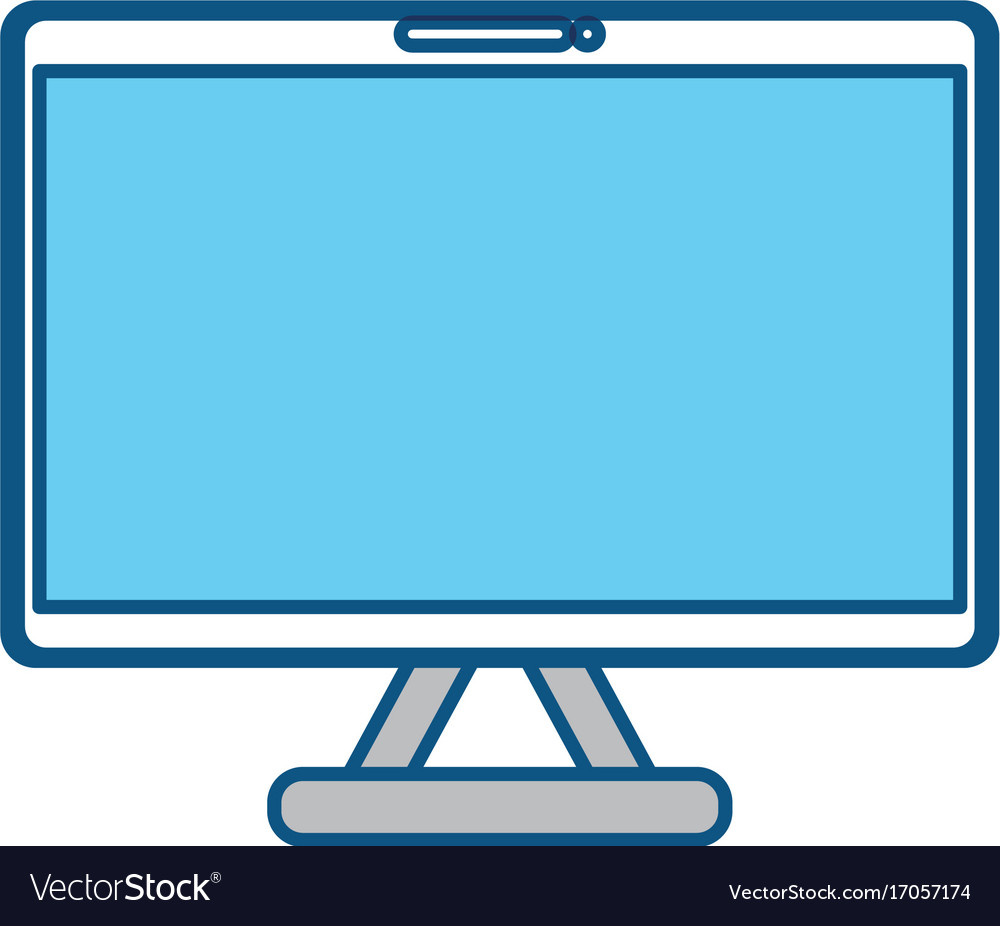 Computer screen technology Royalty Free Vector Image