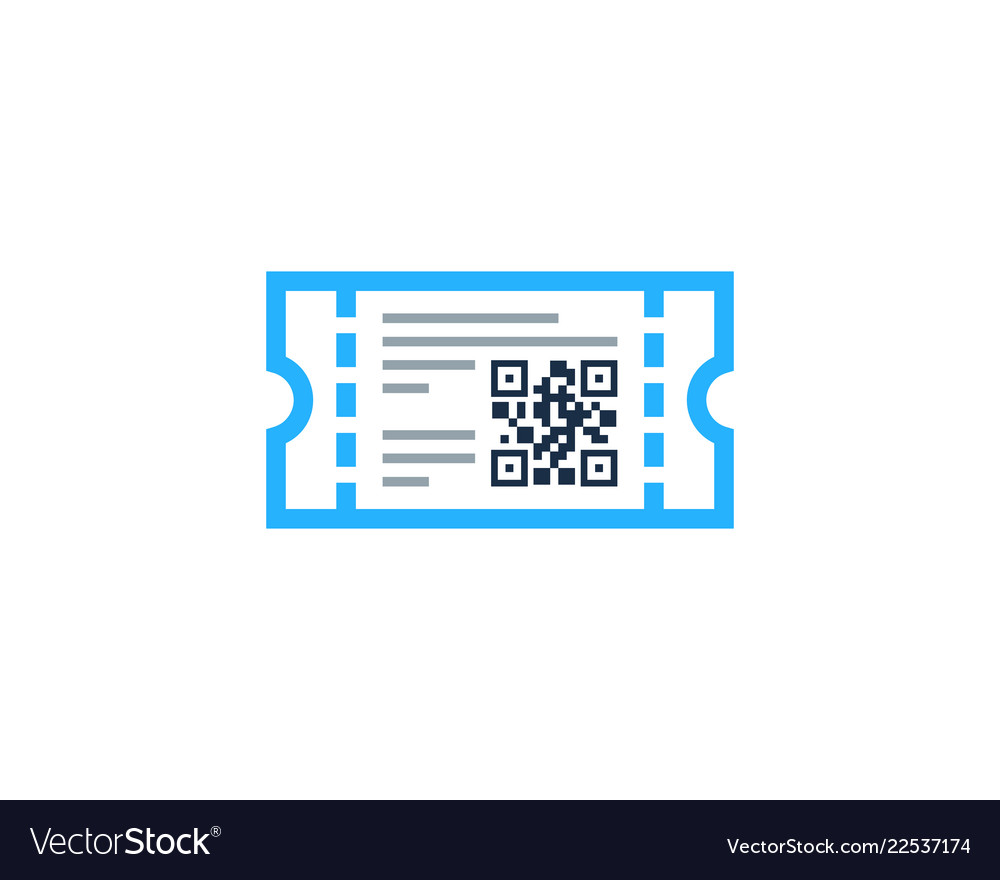 Product barcode logo icon design