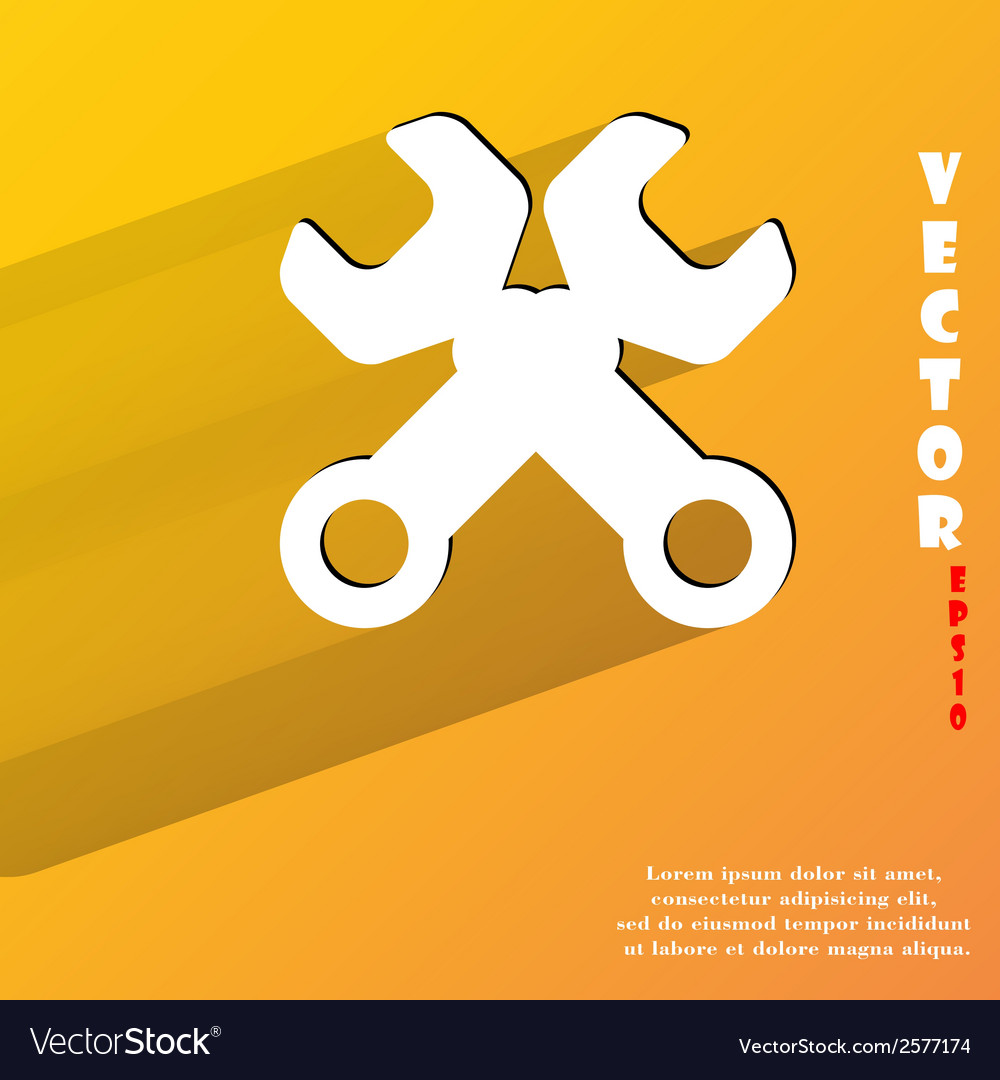 Wrench tool to work flat modern web button