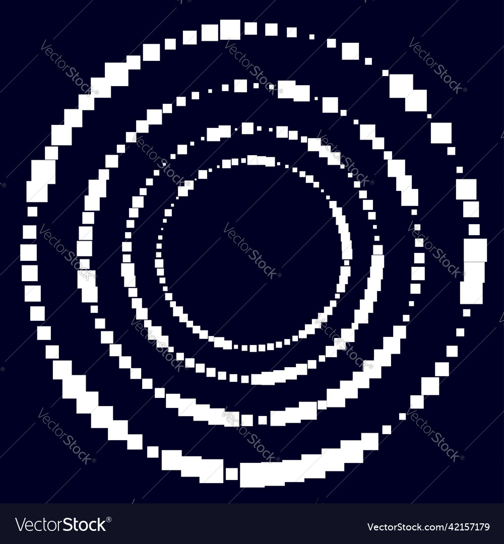 Circles random scattered shapes element Vector Image Circles random scattered shapes element
