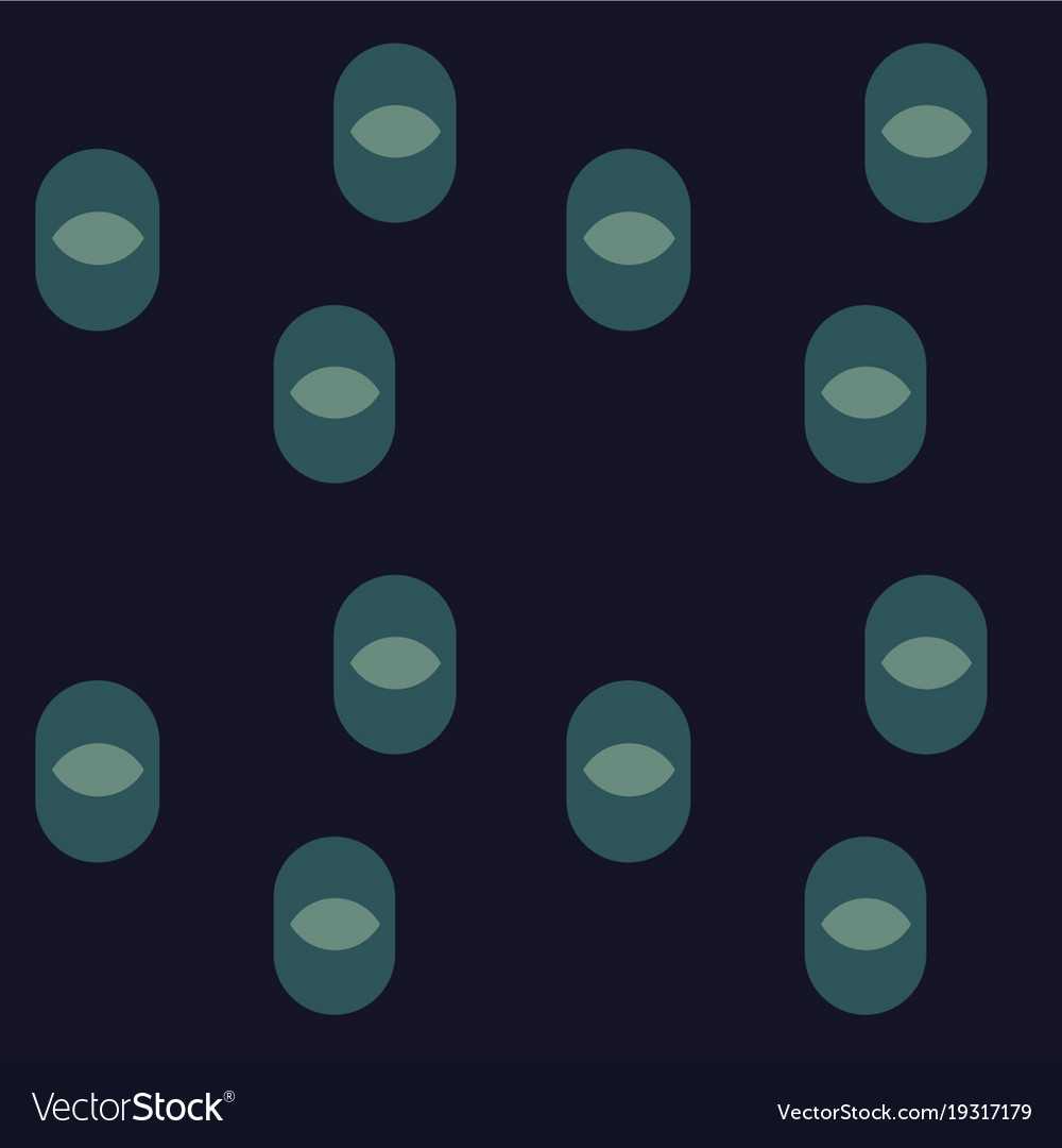 Eye irregular seamless pattern