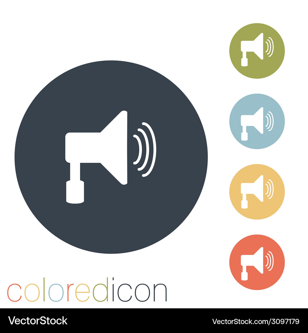 Loudspeaker Royalty Free Vector Image - VectorStock