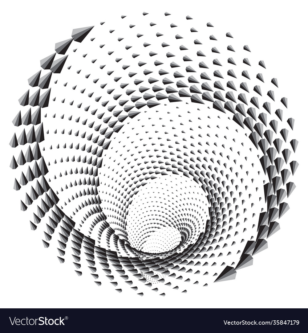 Tunnel or wormhole Royalty Free Vector Image - VectorStock