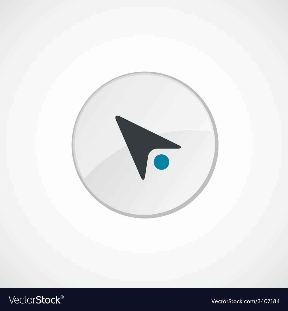 Arrow pointer icon 2 colored