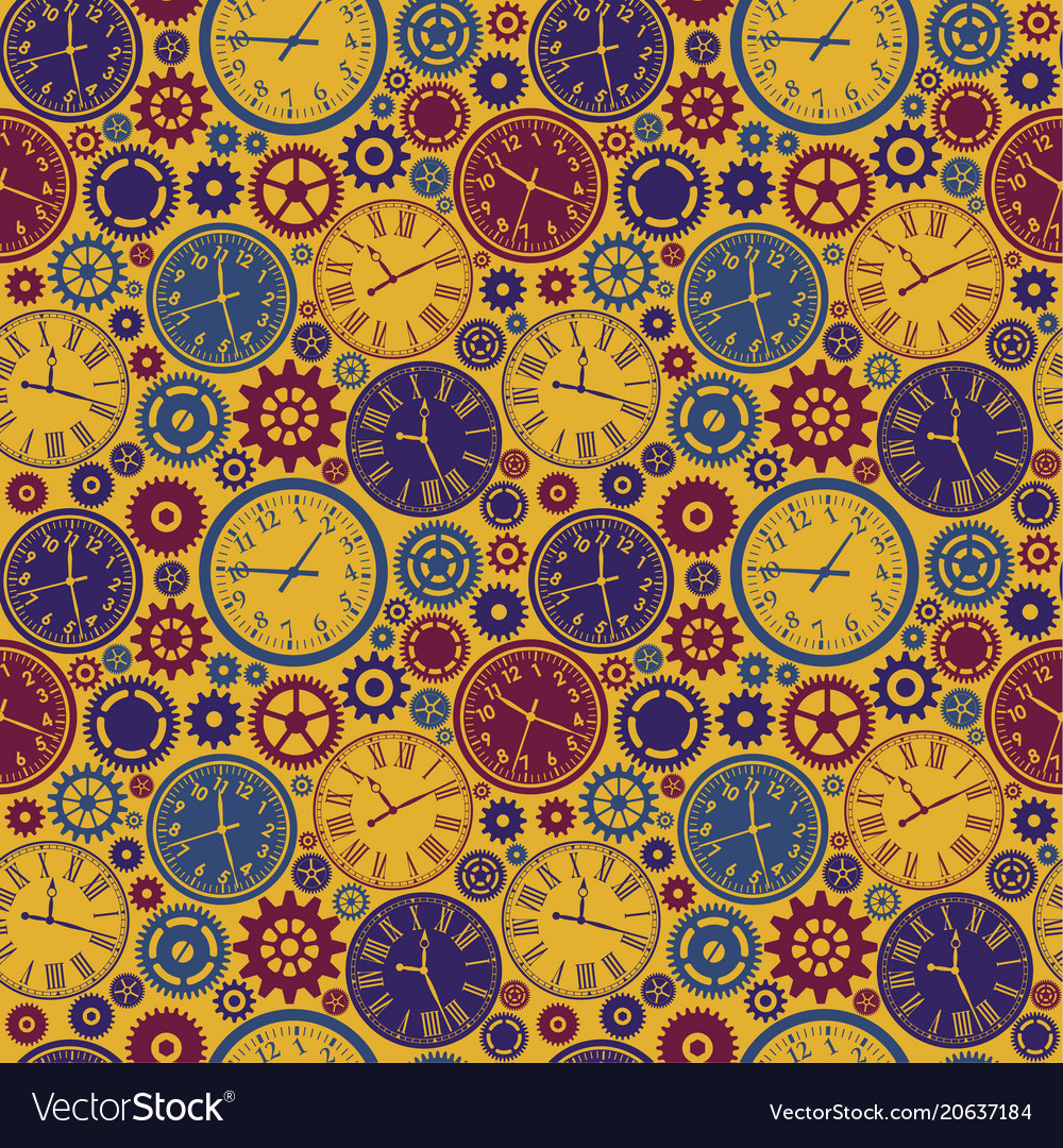 Clock Pattern - Time Texture