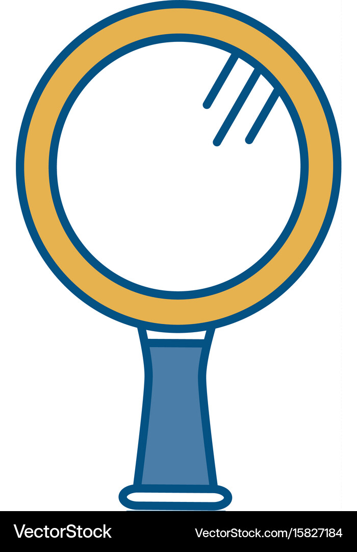 Hand mirror icon Royalty Free Vector Image - VectorStock