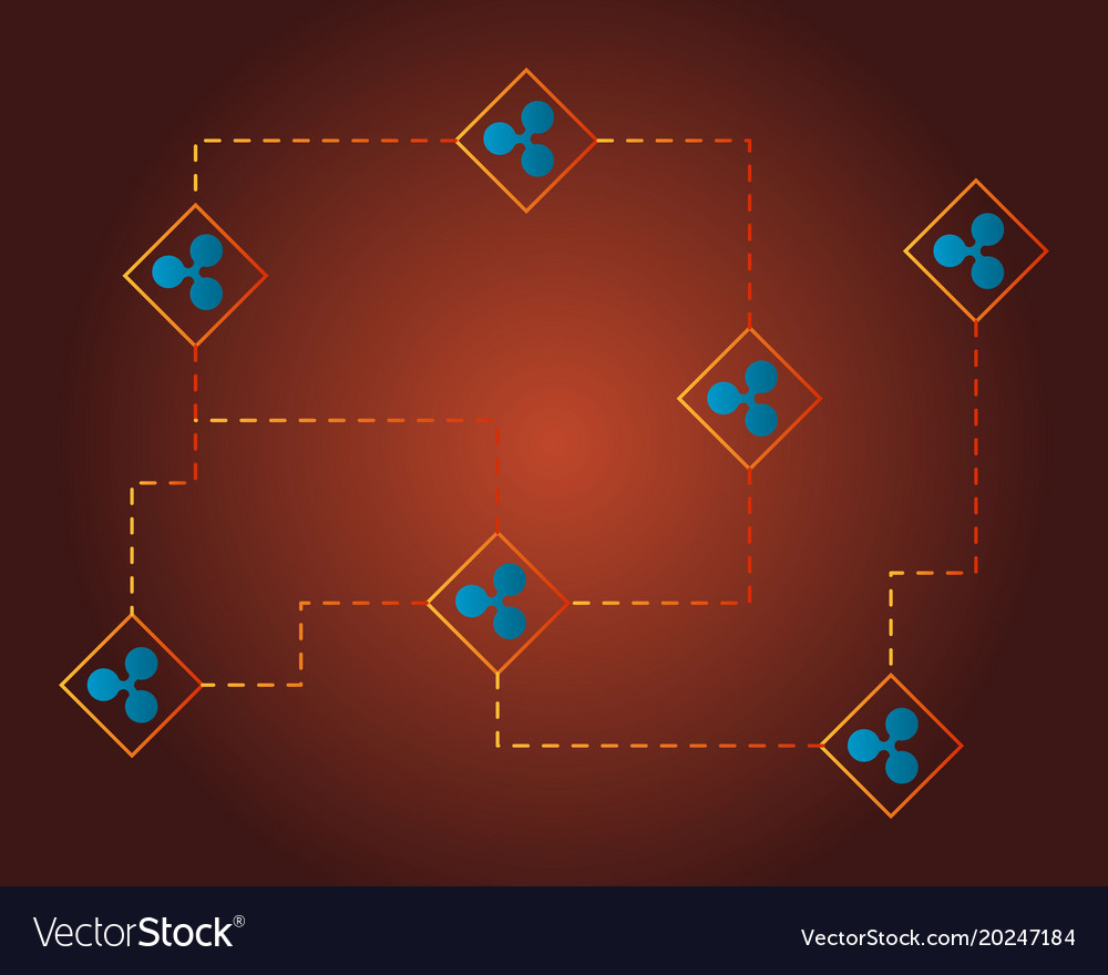 Ripple cryptocurrency circuit networking style