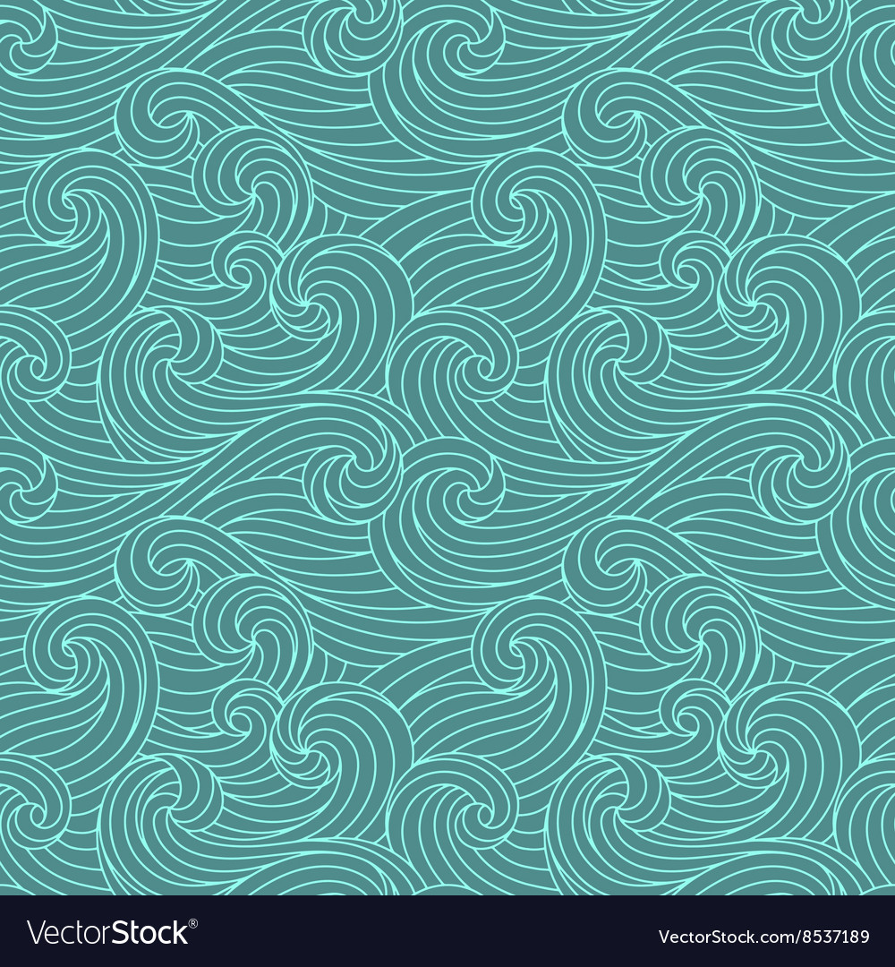 Abstract Seashell Pattern