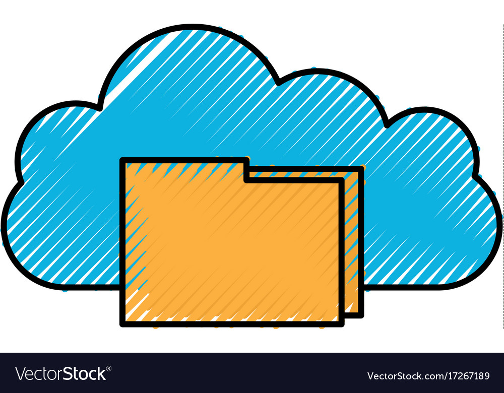 Cloud folder file document information digital app