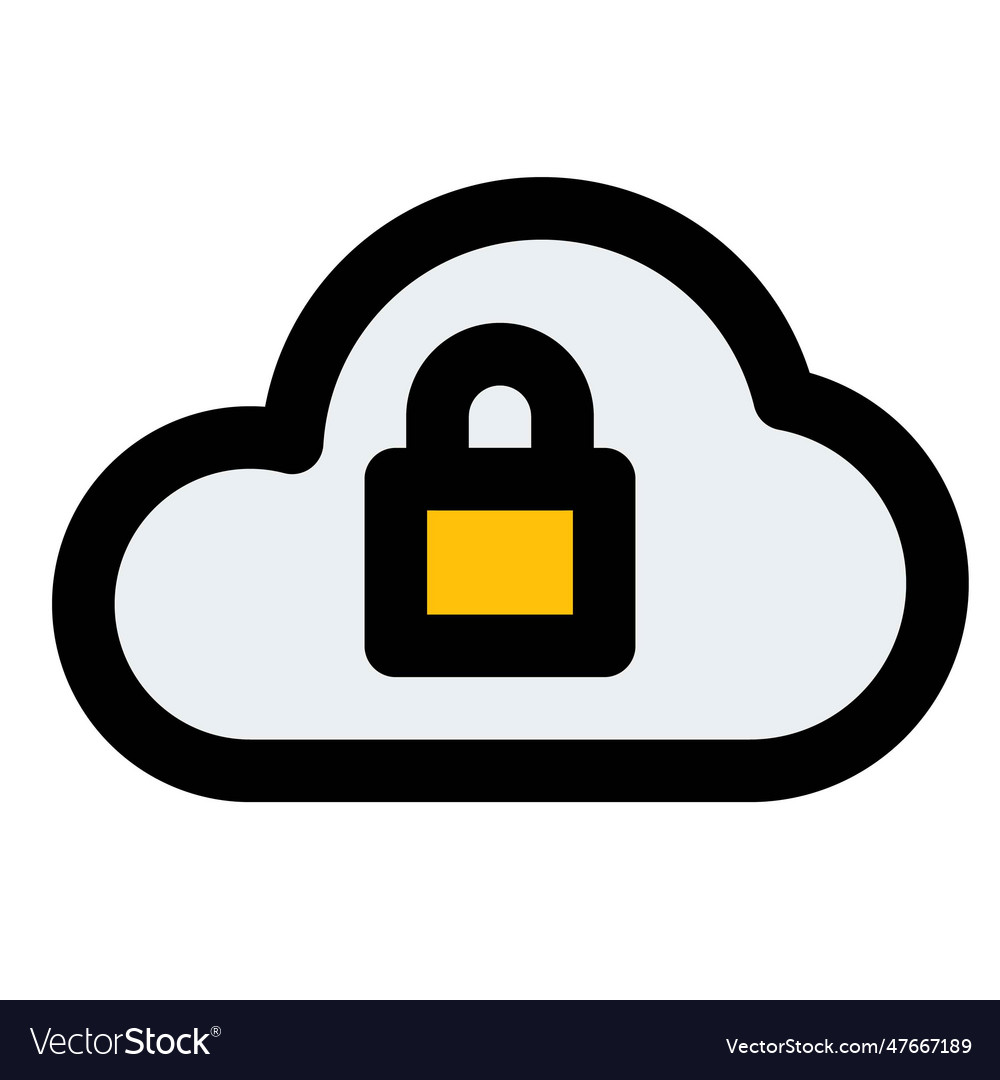 Cloud storage with a lock system