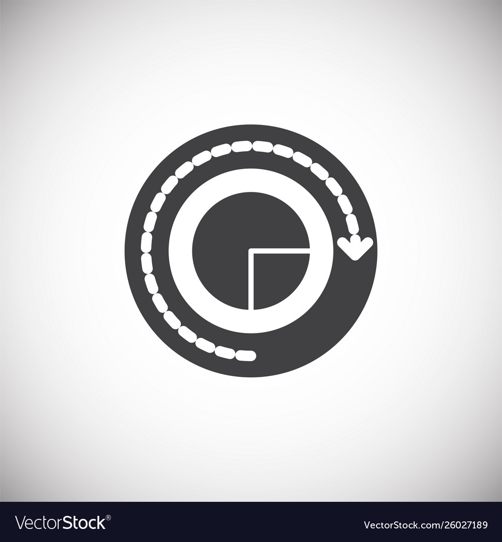 Loading related icon on background for graphic Vector Image Loading related icon on background for graphic