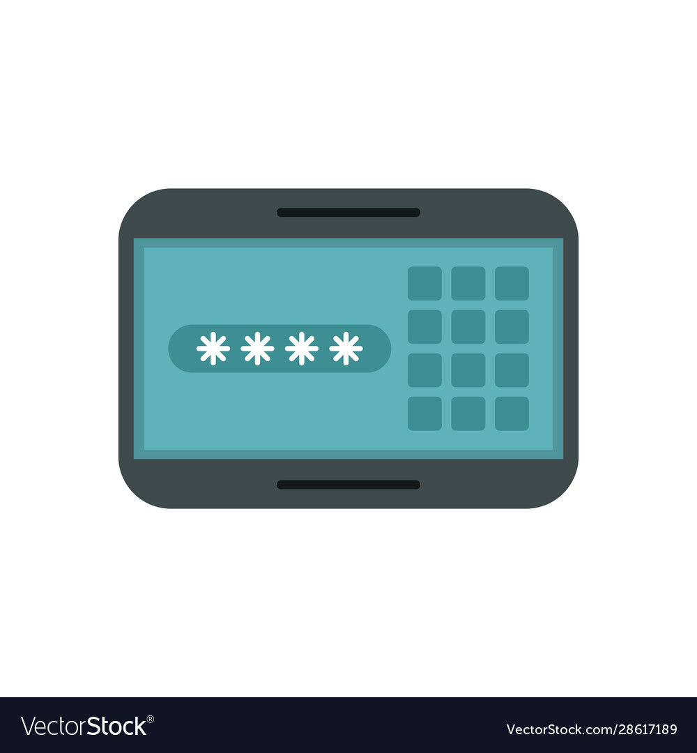 Password code security panel digital