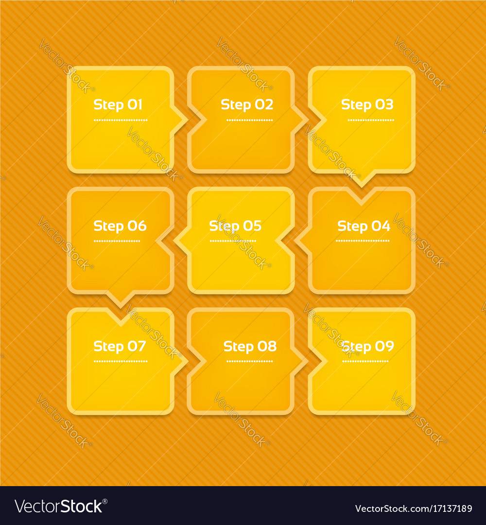 Progress background template for diagram graph