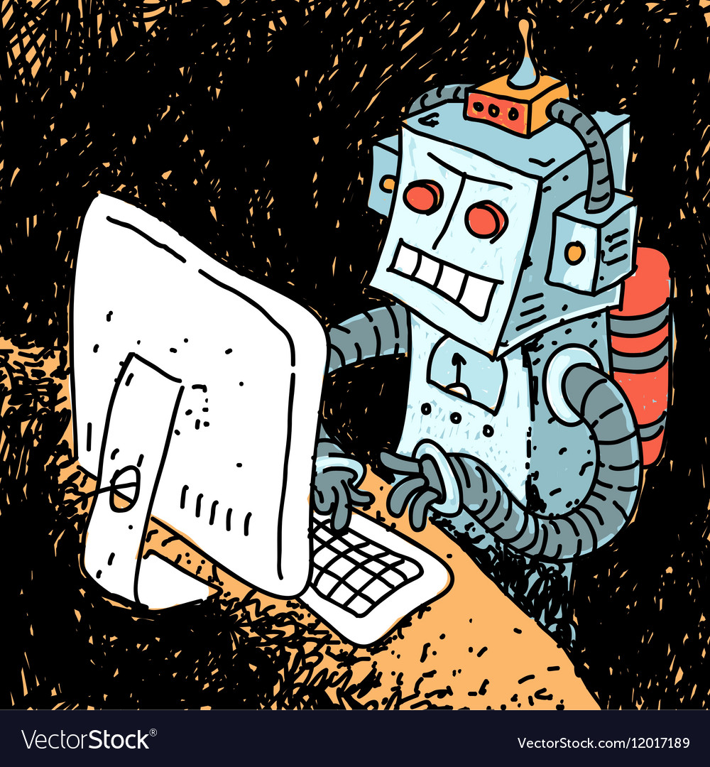 Robot and computer