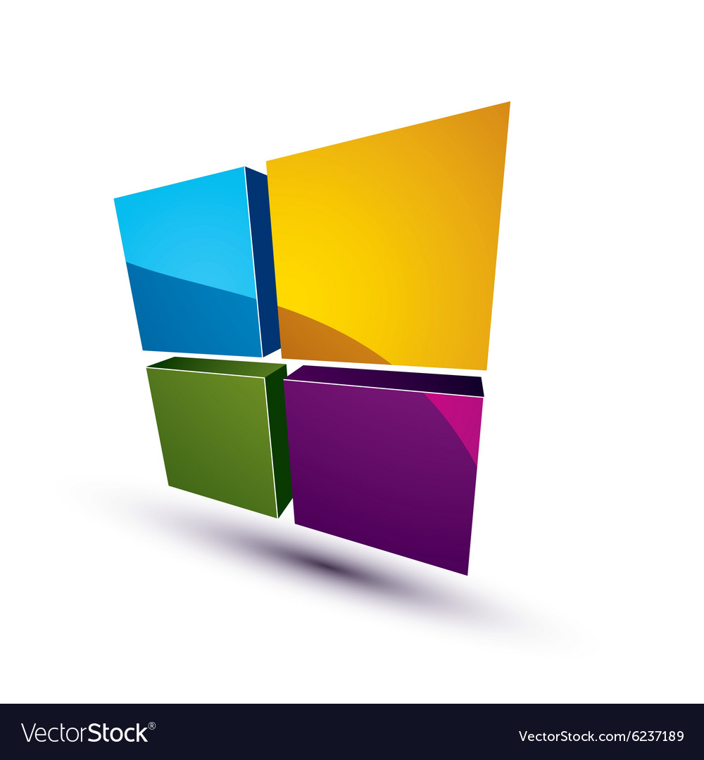 Three-dimensional colorful graphical interface