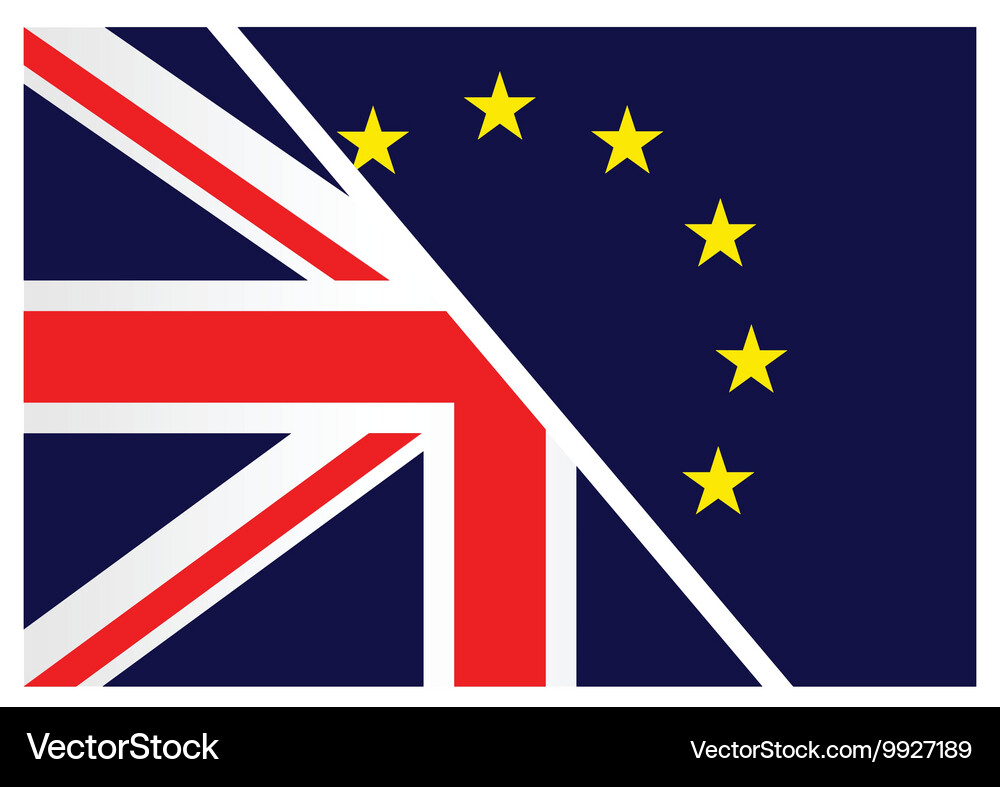 United kingdom exit from the european union Vector Image